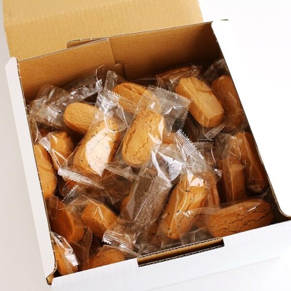 Soy Milk Diet Okara Cookie Bars 50 Sticks (Boxed, 2.2 lbs (1 kg), No Sugar! Made with Okara Powder, Manufactured by Shinrindo, Our Own Factory Direct Manufacture! Shrindo for Diet and Health (Also