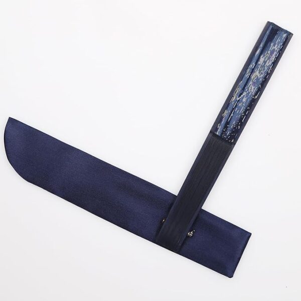TOUWA Fan, Men's, Women's, Bamboo Ribs, Japanese Pattern, Lightweight, Japan, Souvenir, Festivals, Fireworks Shows, New Year's Parties, Recitals, Yukata, Kimono, Japanese Accessories, Kabuki - Image 2