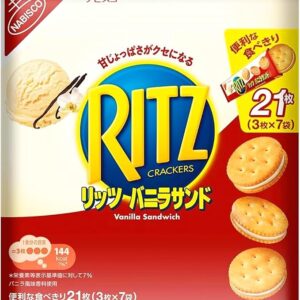 Mondeliz Japan Ritz Family Pack Vanilla Sand, 6.6 oz (187 g)