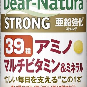 Dear-Natura Strong 39 Amino Multivitamin & Mineral, 150 Tablets (50-Day Supply), Asahi Supplement, Produced in Japan
