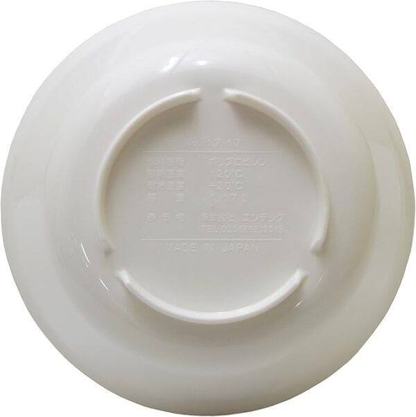 Entec Ramen Bowl, Resin, φ191 x H73mm, Made in Japan, Tsubame-Sanjo, White, 320105 - Image 2