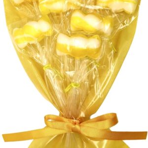 Candy Bouquet, Takara Confectionery, Idol, 7 Candies, Yellow, Presentation Goods, Lickening, Thank You, Petite Gift