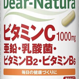 Dianatura Vitamin C, Zinc, Lactic Acid Bacteria, Vitamin B2, Vitamin B6, 120 Capsules (60 Day Supply)