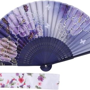TOUWA Fan, Men's, Women's, Bamboo Ribs, Japanese Pattern, Lightweight, Japan, Souvenir, Festivals, Fireworks Shows, New Year's Parties, Recitals, Yukata, Kimono, Japanese Accessories, Kabuki