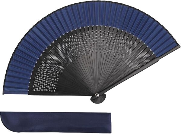 TOUWA Fan, Men's, Women's, Bamboo Ribs, Japanese Pattern, Lightweight, Japan, Souvenir, Festivals, Fireworks Shows, New Year's Parties, Recitals, Yukata, Kimono, Japanese Accessories, Kabuki