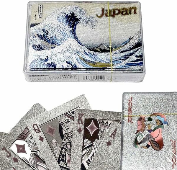Playing Cards, Katsushika Hokusai, Romantic Art, Ukiyo-e, Thirty-Six Views of Fugaku, Cards, Funny Playing Cards, Kanagawa Offshore Waves, Japanese Souvenirs, Homestay Souvenirs - Image 2
