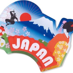 Nouren Magnet (Japan Panorama - Japan) Japanese Souvenir Traditional Japanese Souvenir Refrigerator Local Sticker