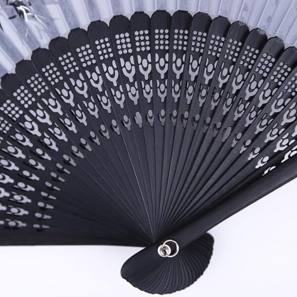 TOUWA Fan, Men's, Women's, Bamboo Ribs, Japanese Pattern, Lightweight, Japan, Souvenir, Festivals, Fireworks Shows, New Year's Parties, Recitals, Yukata, Kimono, Japanese Accessories, Kabuki - Image 4