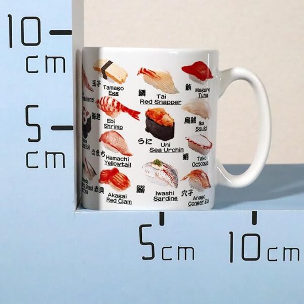 Castle Enterprise Sushi Mug, Made in Japan, Souvenir - Image 6