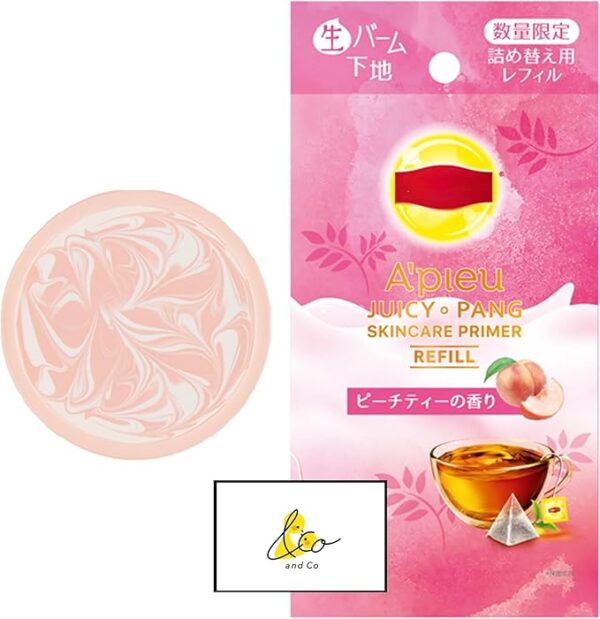 Apew Juicy Pan Skin Care Primer Refill Peach Tea Scent, 0.5 oz (14.7 g)