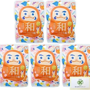 [Selectable Combination] Noshu Takamura Japanese Bekko Candy Mini 5 Bags Japanese Souvenir Japanese Souvenir Japanese Souvenir Japanese Souvenir Traditional Maneki Neko Daruma Sakura Sumo Mt. Fuji