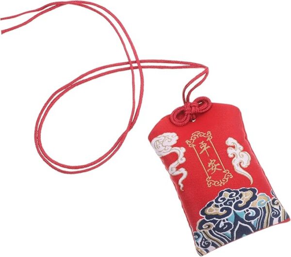 Peace Amulet Celebration Flower Charm with Spiritual Salt Sachet