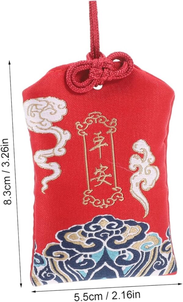 Peace Amulet Celebration Flower Charm with Spiritual Salt Sachet - Image 2