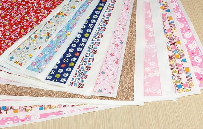 Tatsukraft Yuzen Washi Coaster Cherry Blossom Peony Pattern Set of 2 Dishwasher-Safe Coasters Stylish Plastic Japanese Modern Japanese Pattern Yuzen Washi Kyo Yuzen Paper Japanese Style Interior Tea - Image 6