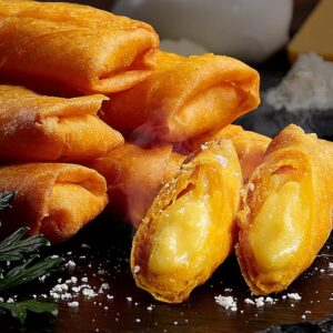 [Shell Set] 4 Types of Cheese Rolls 11.6 oz (330 g) (10 Pieces) Cheese Gouda Cheddar Mozzarella Parmesan Snacks Snacks Lunch Box Party Snacks Side Dishes Spring Rolls Easy Time Shortening