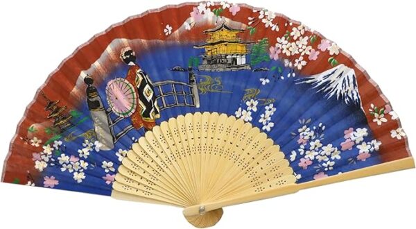 Japanese Souvenir Fan Maiko