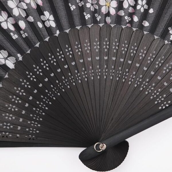 TOUWA Fan, Men's, Women's, Bamboo Ribs, Japanese Pattern, Lightweight, Japan, Souvenir, Festivals, Fireworks Shows, New Year's Parties, Recitals, Yukata, Kimono, Japanese Accessories, Kabuki - Image 4