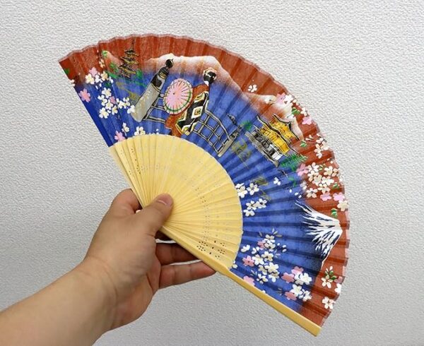 Japanese Souvenir Fan Maiko - Image 5