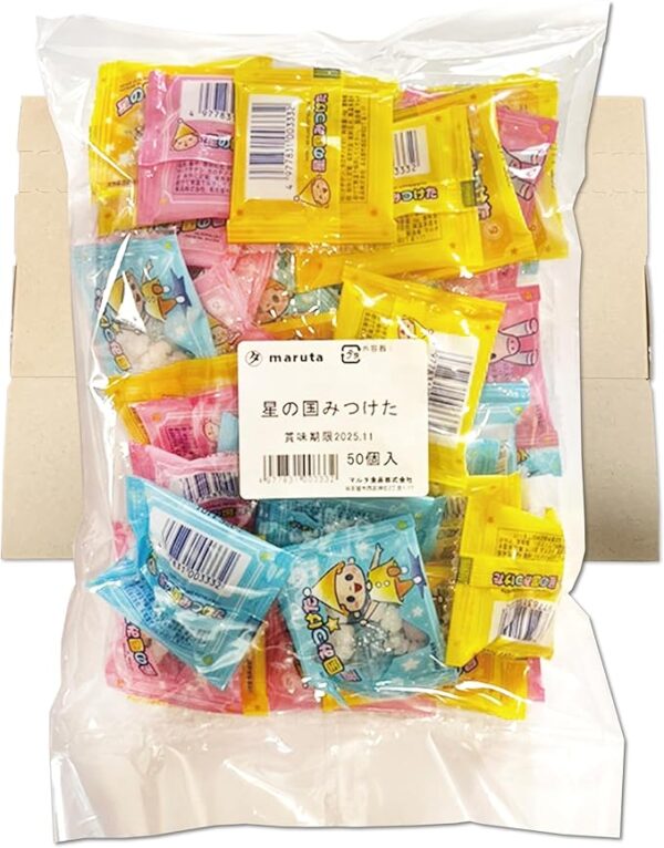 Malta Foods Star Country Found Konpeito 4g x 50 Bag Set PSJBOX Konpeito Sweets Dagashi