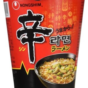 Nongshin Spicy Ramen Cup, 2.4 oz (68 g)
