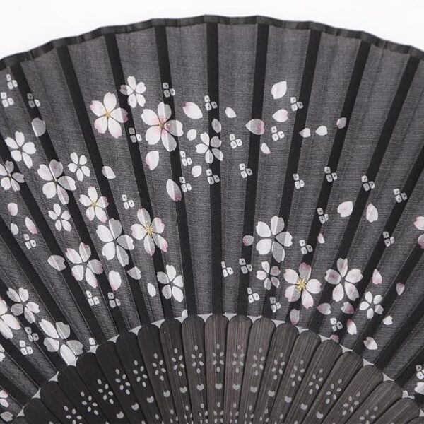 TOUWA Fan, Men's, Women's, Bamboo Ribs, Japanese Pattern, Lightweight, Japan, Souvenir, Festivals, Fireworks Shows, New Year's Parties, Recitals, Yukata, Kimono, Japanese Accessories, Kabuki - Image 3