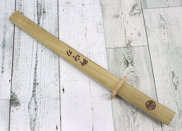 Japanese-made wooden amulet sword (small) - Image 5